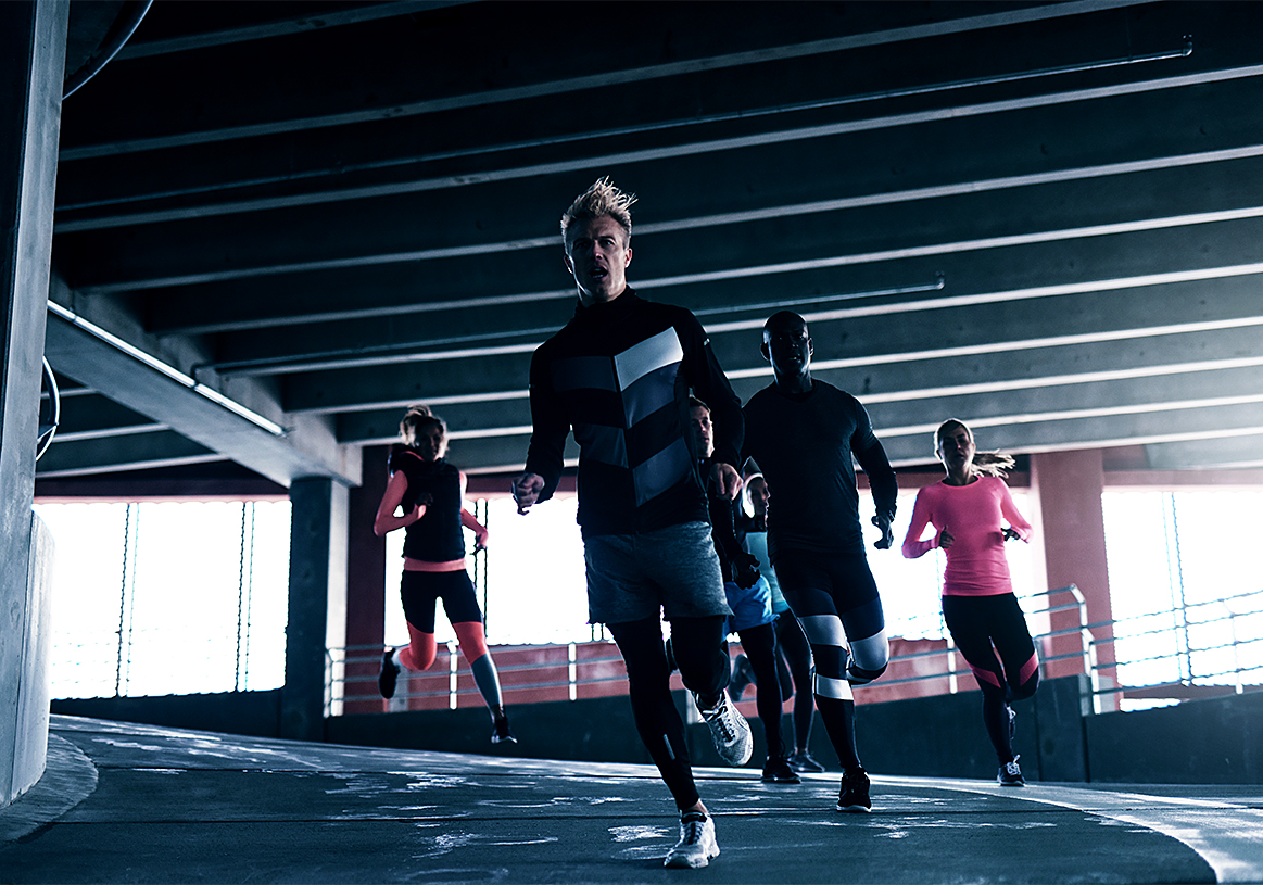 Leader of the run.